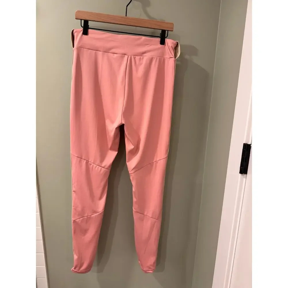 Kappa Women’s Pink Logo Athletic Set T-Shirt & Leggings 2-Piece Outfit New L/XL - Picture 9 of 10